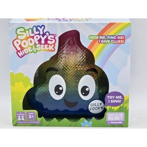 Silly Poopy's Hide & Seek by Relatable - The Talking, Singing, Rainbow Toy